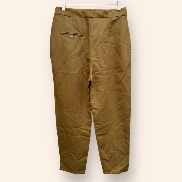 Mango Premium Linen Tencel Pleated Trouser - Picture 8 of 12